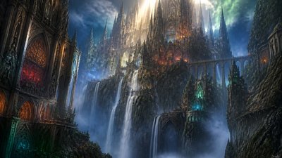 Gothic Architecture Art concept art example
