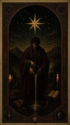 Dark Academia Aesthetic tarot card example