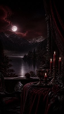 Vampirecore Aesthetic phone wallpaper example