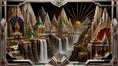 Art Deco Jewelry Design concept art example