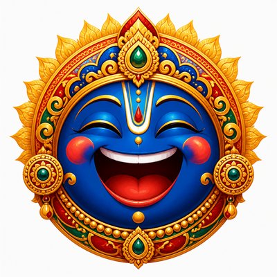 Hindu Religious Art Twitch emote example