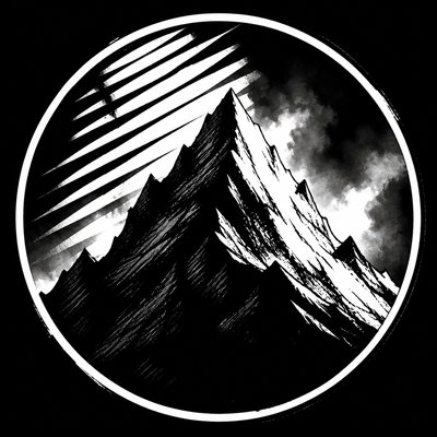 Noir Comic Art logo concept example