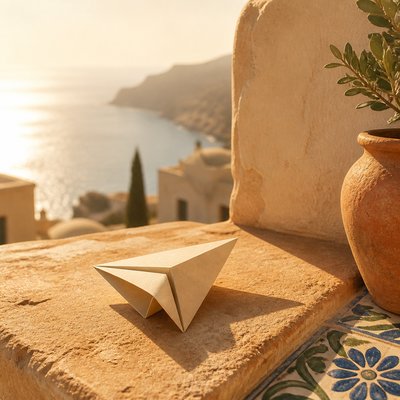 Mediterranean Architecture Art icon example