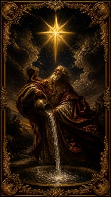 Baroque Art Style tarot card example