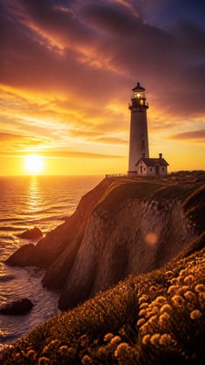Golden Hour Landscape Photography Style poster example