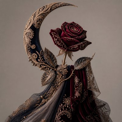 Haute Couture Fashion Design tattoo design example