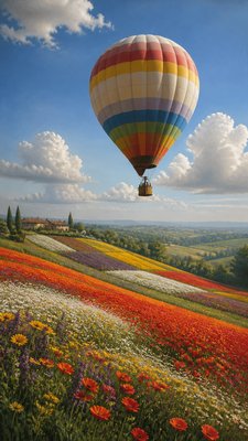Trompe L'oeil Realism Art Style greeting card example