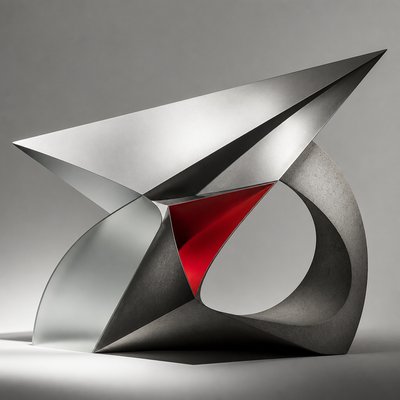 Modern Abstract Sculpture Art Style icon example