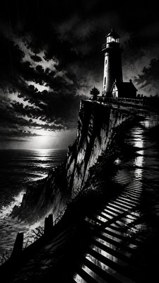 Noir Comic Art poster example