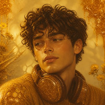Honeycore Aesthetic Discord profile picture example