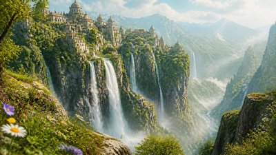 Naturecore Aesthetic concept art example