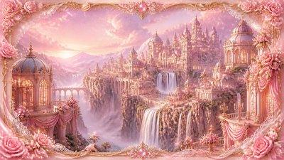 Princesscore Aesthetic concept art example