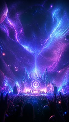 Sci-Fi Fantasy Art flyer example
