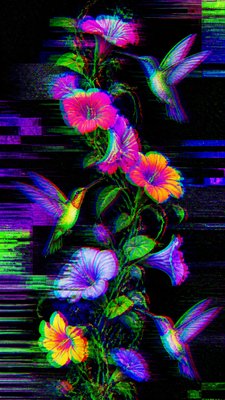 Glitch Digital Art Style phone case design example