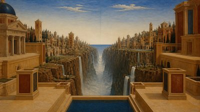 Quattrocento Perspective Renaissance Art Style concept art example