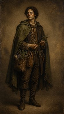 Renaissance Classical Art Style character design example