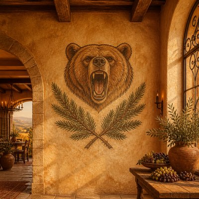 Tuscan Interior Design t-shirt design example