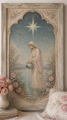 Shabby Chic Interior Design tarot card example