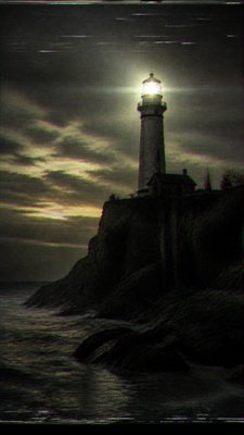 Analog Horror Aesthetic poster example