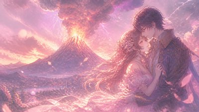 Shoujo Romance Anime Art Style YouTube thumbnail example