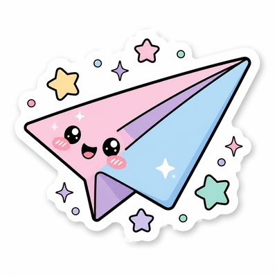 Kawaii Sticker Design icon example