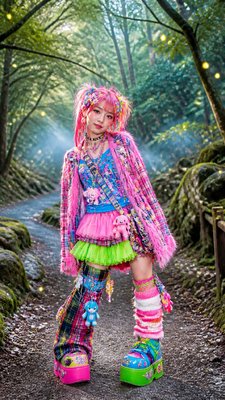 Harajuku Fashion Style book cover example