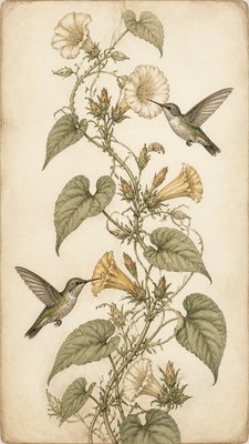 Traditional Botanical Still Life Art Style phone case design example