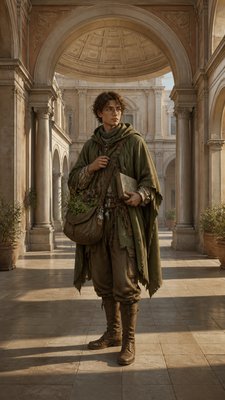 Renaissance Architecture character design example