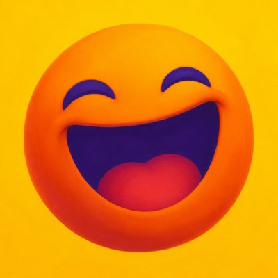 Color Field Painting Style Twitch emote example