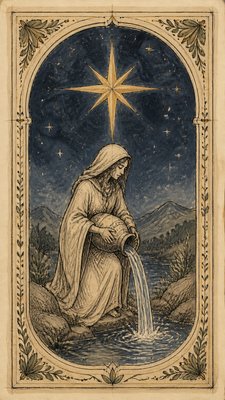 Hand-Drawn Icon Design tarot card example