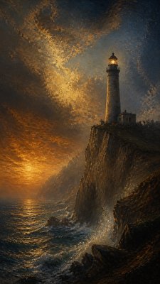 Romantic Landscape Art Style poster example