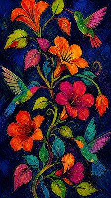 Fauvism Art Style phone case design example