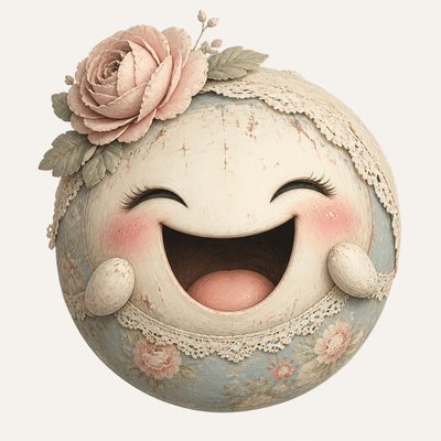 Shabby Chic Interior Design Twitch emote example
