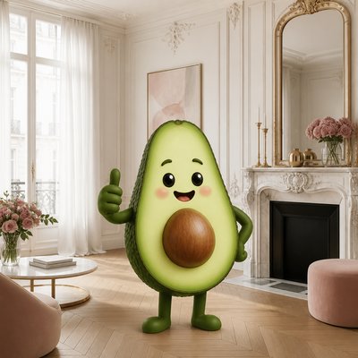 Parisian Apartment Interior Design sticker example