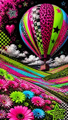Scene Aesthetic greeting card example
