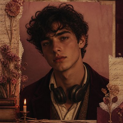 Romantic Academia Aesthetic Discord profile picture example