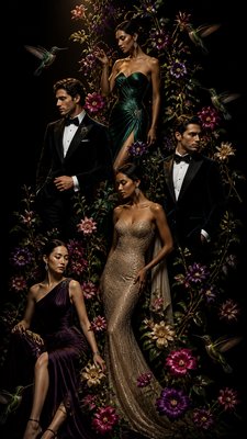 Formal Evening Wear Fashion phone case design example