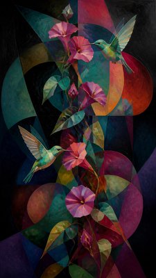 Abstract Still Life Art Style phone case design example