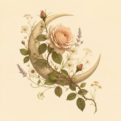 Cottagecore Aesthetic tattoo design example