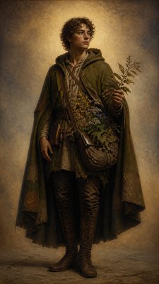 Renaissance Religious Art character design example