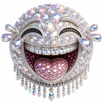 Crystal Jewelry Style Twitch emote example