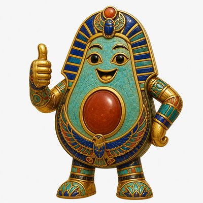 Egyptian Revival Jewelry Style sticker example
