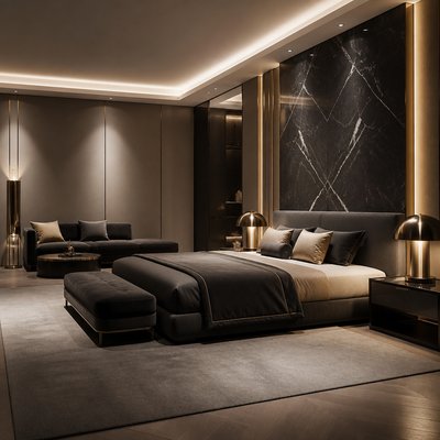 Contemporary Luxe Interior Design icon example