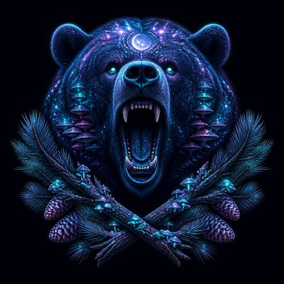Lunarpunk Aesthetic t-shirt design example