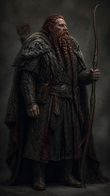 Gothic Fashion Design tabletop character portrait example