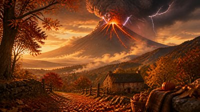 Autumncore Aesthetic YouTube thumbnail example