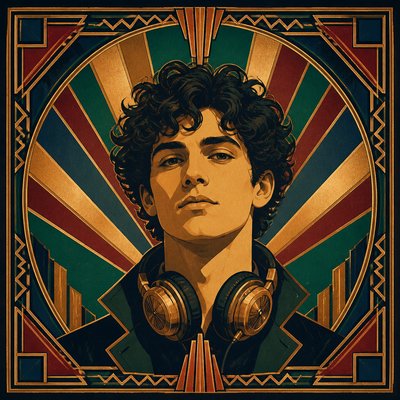 Art Deco Poster Design Discord profile picture example