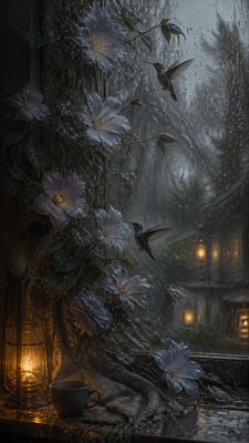 Rainy Day Aesthetic phone case design example