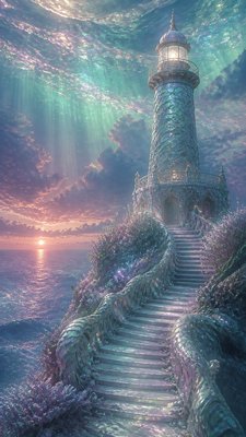 Mermaidcore Aesthetic poster example