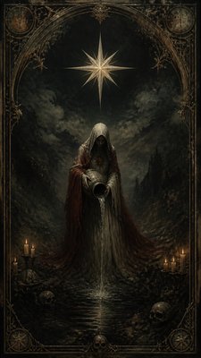 Gothic Horror Art tarot card example